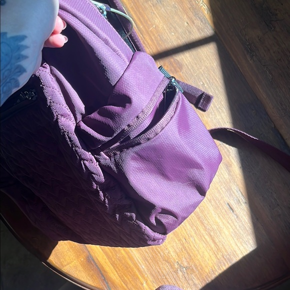 Purple Quilted Women's Bag - Picture 6 of 12